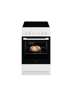   Electrolux LKR520066W Kerámia tűzhely, Multi, Termosztát, 57 l, sütővilágítás, grill, maradékhő kijelzés