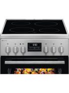 ELECTROLUX LKR540267X Kerámia tűzhely, 50x60, 4 főzőzóna, rozsdamentes acél, teleszkópos sütősín, BBQ