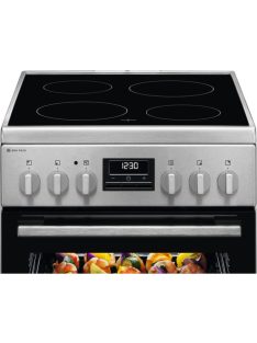  ELECTROLUX LKR540267X Kerámia tűzhely, 50x60, 4 főzőzóna, rozsdamentes acél, teleszkópos sütősín, BBQ