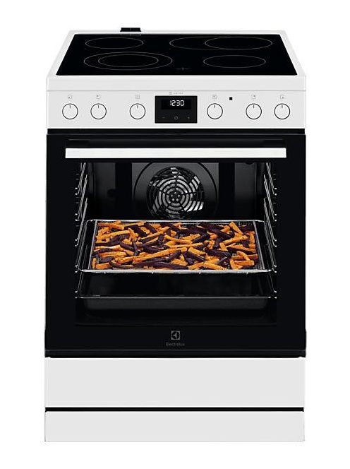 Electrolux LKR64022AW elektromos tűzhely, 60 cm, 73 l, AirFry tálca, teleszkópos sütősín, AquaClean tisztítás, MultiLevel Cooking (LKR64022AW) Hatalmas raktárkészlet, gyors kiszállítás, extra garancia.