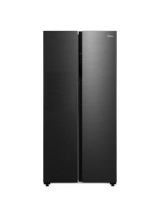   Midea MDRS619FIE45 inox, Side-by-side, Hűtő:271L, Fagyasztó:189L, No frost hűtőszekrény