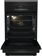 Gorenje MEKS5141BM fekete, szabadonálló, gáz, kombinált, főzőzóna: 4, sütő:70L, grill, tűzhely