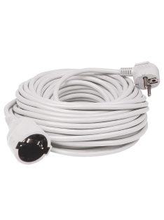   Home NV 2-5/WH/1,5 hosszabító, 5 m, H05VV-F 3G1,5 mm2 kábel, IP 20 kivitel, 250V~/16A/3680W, pipa alakú dugó és egyenes lengő aljzat, fehér színű
