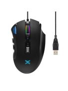NOXO Nightmare 5000dpi RGB gamer egér