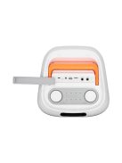 SAL PAR216WH party hangfal, 60 W, 2-utas bassz-reflex, 3 hangszóró, Bluetooth, MP3, digitális kijelző, LED fényeffekt, mikrofonnal