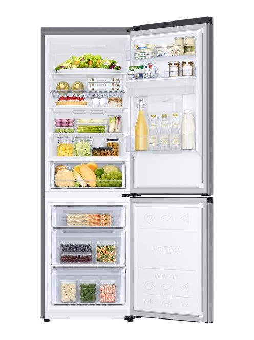 Samsung RB34C632DSA/EF Hűtőszekrény, hűtőgép, No-Frost, italadagolós alulfagyasztós hűtőszekrény  RB34C632DSA