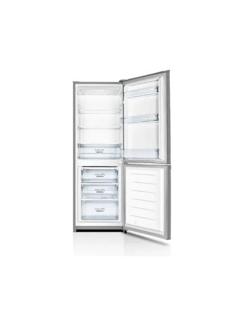 Gorenje RK416EPS4 alulfagyasztós kombinált hűtőszekrény, szürke, 162 cm, 159/71 l (3 év jótállás fogyasztónak)