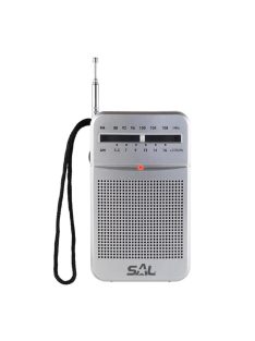   SAL RPC 4 zsebrádió, 2 sávos AM-FM rádió, nagyérzékenységű vétel, AUX