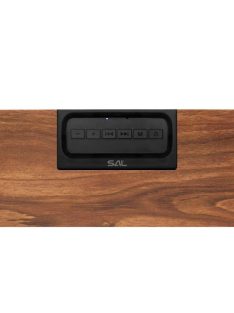   SAL RRT7 sztereó retro hangszóró, vezeték nélküli, 2x5W, FM rádió, Bluetooth, beépített akkumulátor