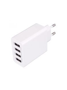   Home SA 50USB USB hálózati töltő, nagyáramú gyorstöltés, 4db 5V/3,1 A megosztott USB kimenet
