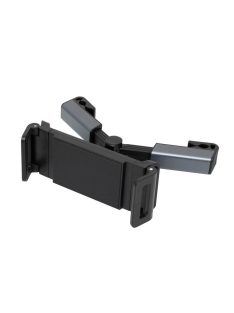   SAL SA066 autós mobiltartó, mobiltelefonhoz, táblagéphez, 4.7-12.9” képátlóig, hátsó utasok számára, fejtámlára szerelhető