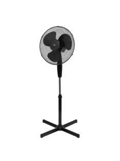   Home SF40BK állóventilátor, 45 W, 40cm-es lapátátmérő, 3 sebességfokozat, oszcillálás, állítható fejdőlésszög, fekete színű