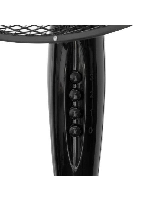 Home SF40BK állóventilátor, 45 W, 40cm-es lapátátmérő, 3 sebességfokozat, oszcillálás, állítható fejdőlésszög, fekete színű