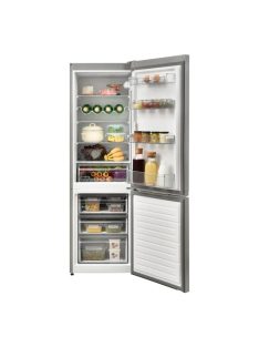   SHARP SJ-FBB04DTXLE-EU alulfagyasztós hűtőszekrény, Inox,KÜLSŐ RAKTÁRON-VEDD FEL VELÜNK A KAPCSOLATOT