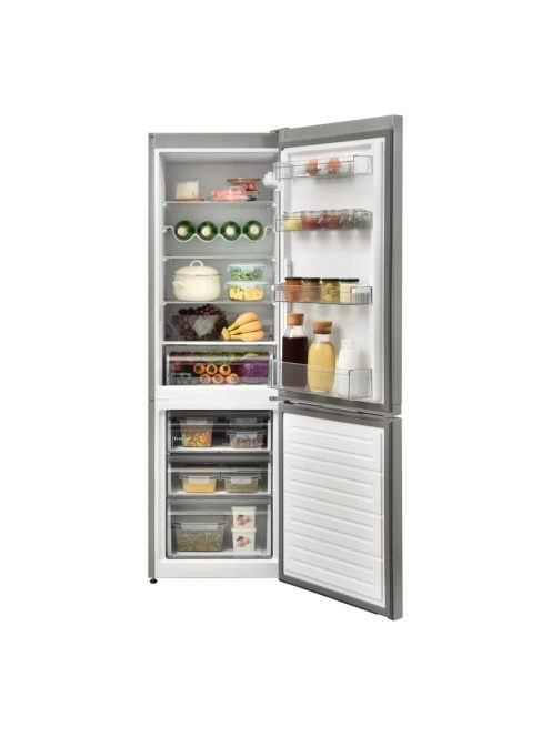 SHARP SJ-FBB04DTXLE-EU alulfagyasztós hűtőszekrény, Inox,KÜLSŐ RAKTÁRON-VEDD FEL VELÜNK A KAPCSOLATOT