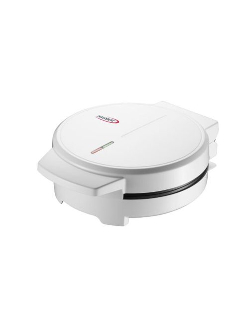 HAUSER SN-901 ostyasütő, 1000 W, édes/sós ostya készítése, tapadásmentes bevonat, fehér színű