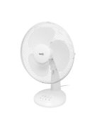 Home TF30WH asztali ventilátor, 40 W, 3 fokozat, 30 cm-es lapátátmérő, oszcillálás, fehér