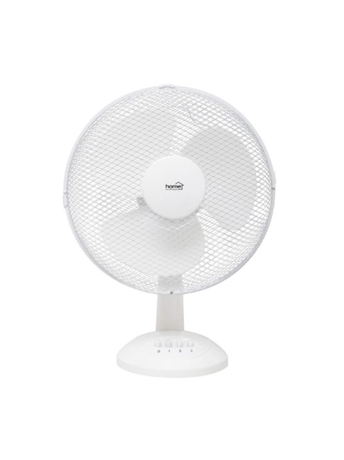 Home TF30WH asztali ventilátor, 40 W, 3 fokozat, 30 cm-es lapátátmérő, oszcillálás, fehér