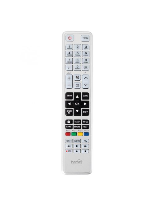 Home URC ALL univerzális távirányító, Samsung, LG, SONY, Panasonic, Toshiba, Philips, Hisense, Sharp, Grundig TV-khez, 3D TV kompatibilis, előre kódolt