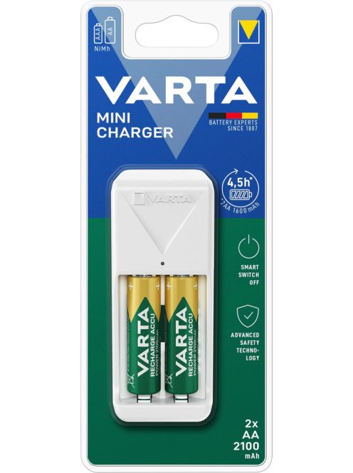VARTA MINI CHARGER AA ALKÁLI ELEM TÖLTŐ