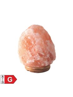   Home WS 2300 sókristálylámpa, fa talp E14 foglalattal, 1,5 m tápkábel kapcsolóval, 2-3 kg tömegű, 15 W-os izzó tartozék, 230 V