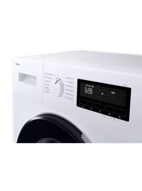 Samsung WW70FG3M05AWLF keskeny mosógép Higiénikus gőz technológiával Mosási kapacitás 7,0 kg Eco Bubble™ technológia Nem Energiahatékonysági osztály A Fizikai tulajdonságok 595 x 850 x 455 mm Kijelző panel LED Mosási kapacitás Mosási kapacitás (kg) 7