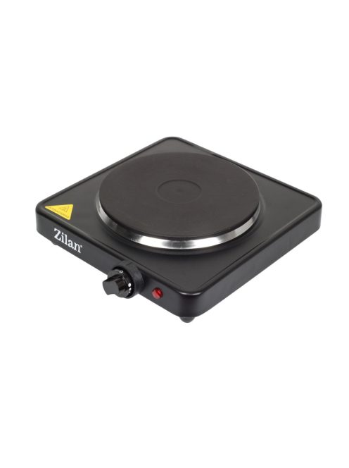 Zilan ZLN2174 elektromos főzőlap, 1500 W, 1 főzőlap, hőmérséklet szabályozó, fekete