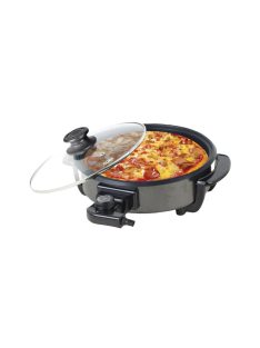   Zilan ZLN4957 elektromos serpenyő, 1500 W, 36 cm belső átmérő, tapadásmentes bevonat, üvegfedél