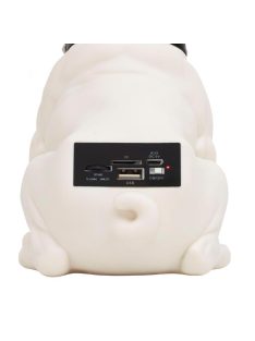   SAL BT DOG hordozható multimédia-hangszóró, 5 W, BT, FM rádió, ~5 óra üzemidő, USB, MicroSD