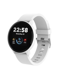   CANYON CNS-SW63SW Lollypop okosóra, 1,3”-os IPS kijelző, IP68, Li-pol akku, Bluetooth, iOS és Android kompatibilis, fehér
