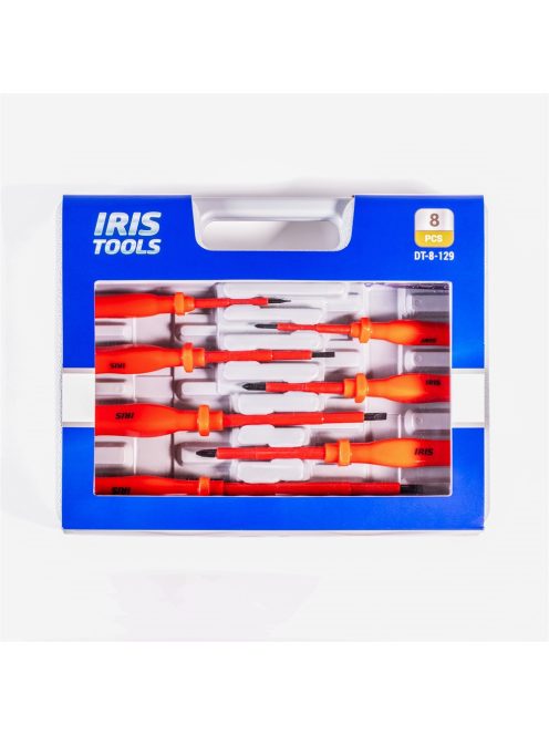 IRIS TOOLS DT-8-129 8 darabos csavarhúzó készlet