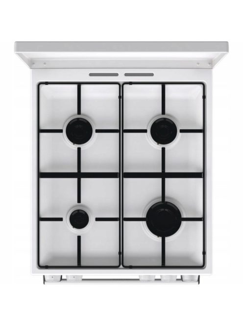 Gorenje GG5A14WJ Gáztűzhely, 4 gázégő, gázsütő, szikragyújtás, fém tetővel