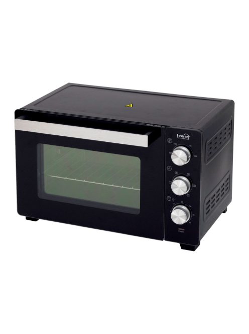 HOME HGMS30G mini sütő, 1600 W, max. 230 °C, 30 liter, időzítő, hőszigetelt burkolat, üvegajtó