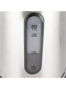 Home HG VF 04 vízforraló, teljesítmény 2000 W, 1,7 literes víztartály, 360°-ban forgatható állvány, rejtett fűtőszál, duplafalú