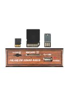 SAL RRT 3B retro táskarádió, multimédia lejátszó, BT, USB/MicroSD, AUX, Rádió, ~12 óra üzemidő