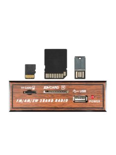   SAL RRT 3B retro táskarádió, multimédia lejátszó, BT, USB/MicroSD, AUX, Rádió, ~12 óra üzemidő