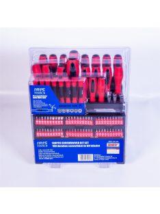   IRIS TOOLS SDB-100-025 100 darabos csavarhúzó és bit készlet