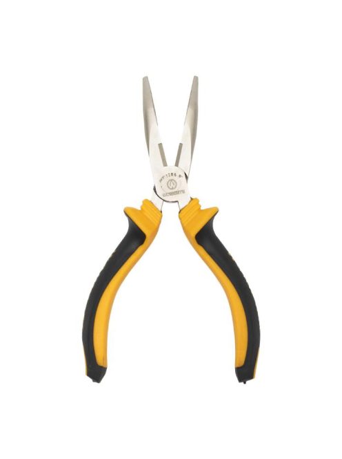 WORKSITE WT1286 hajlított csőrű fogó, 160mm hosszú, Cr-V acél alapanyag, professzionális tervezés