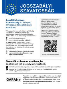 Az Ön jogszabályi szavatossági jogai
